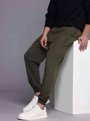 HRX by Hrithik Roshan Solid Men Green Track Pants