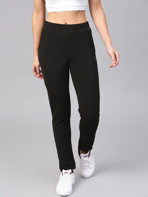 HRX by Hrithik Roshan Solid Women Black Track Pants