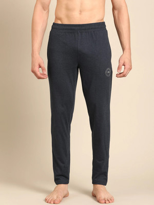 Pepe Jeans Solid Men Blue Track Pants