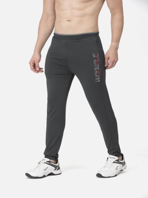 Bullmer Printed Men Grey Track Pants