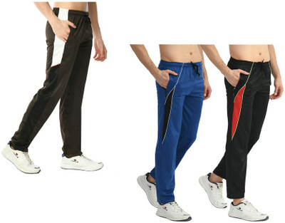 Indistar Colorblock Men Multicolor Track Pants