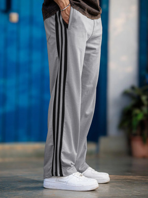 FOXTER Solid Men Grey Track Pants