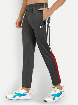 ESTRO Solid Men Grey Track Pants