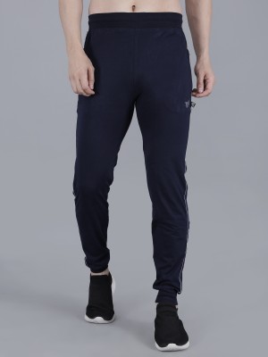 Tf-tex Fro Solid Men Dark Blue Track Pants