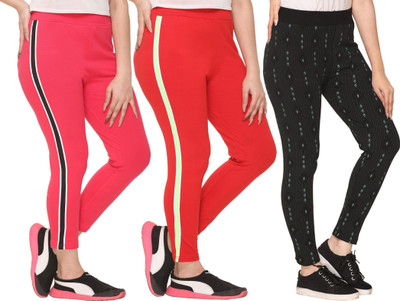 HouseOfCommon Solid Women Multicolor Track Pants