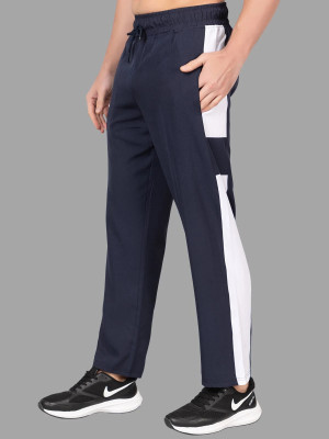 Pyro Spirit Colorblock Men Dark Blue Track Pants