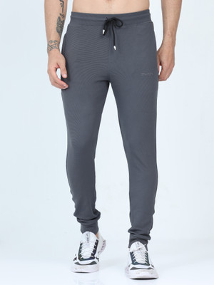CAVRON Solid Men Grey Track Pants