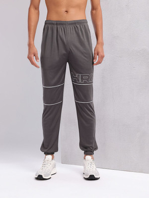 HRX by Hrithik Roshan Colorblock Men Grey Track Pants