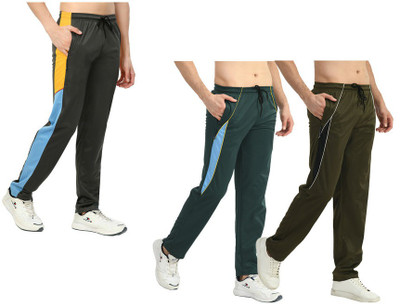 Indistar Colorblock Men Multicolor Track Pants
