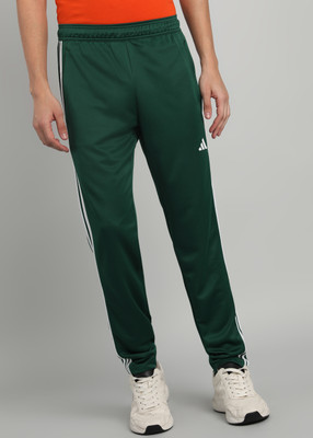 ADIDAS Solid Men Green Track Pants