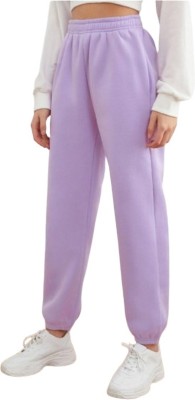 Tulip Solid Women Purple Track Pants