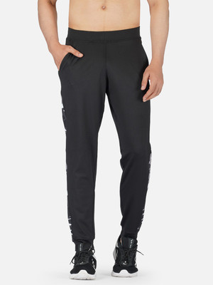 IMPERATIVE Colorblock Men Black Track Pants