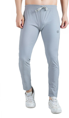 KWINGS Solid Men Grey Track Pants