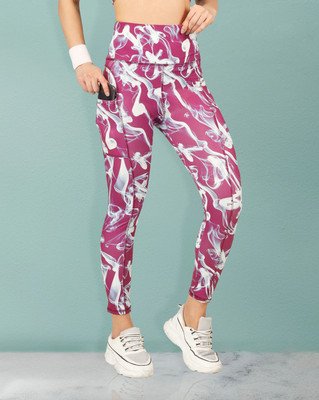 BEYOGINI Printed Women Pink Track Pants