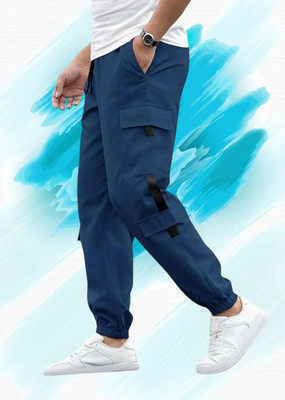 THE SARTHI FASHION TREND Solid Men Grey Track Pants