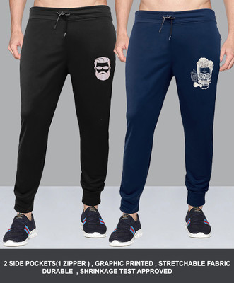 AVOLT Printed Men Multicolor Track Pants