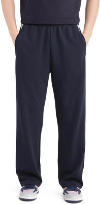 Rare Rabbit Solid Men Dark Blue Track Pants
