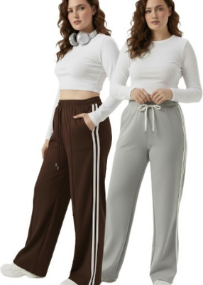 MYO Solid Women Multicolor Track Pants