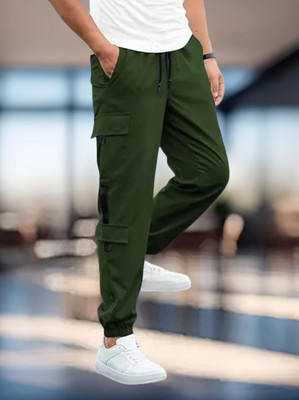 SB Trend Solid Men Grey Track Pants