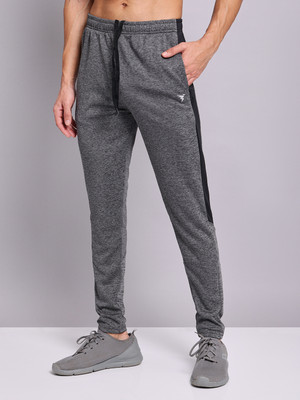 TECHNOSPORT Solid Men Grey Track Pants