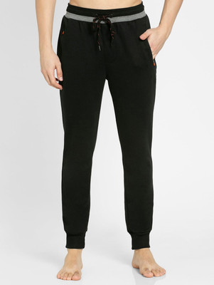 JOCKEY Solid Men Black Track Pants
