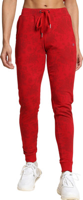 VAN HEUSEN Printed Women Red Track Pants