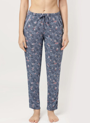 JOCKEY Printed Women Grey Track Pants