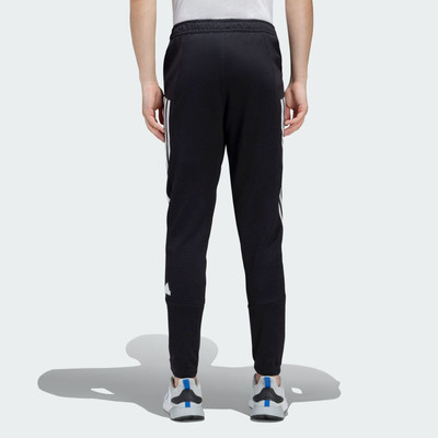 ADIDAS Striped Men Black Track Pants