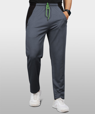 VeBNoR Solid Men Grey Track Pants