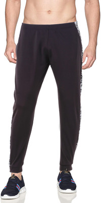 Z-DEVIL Striped Men Black Track Pants