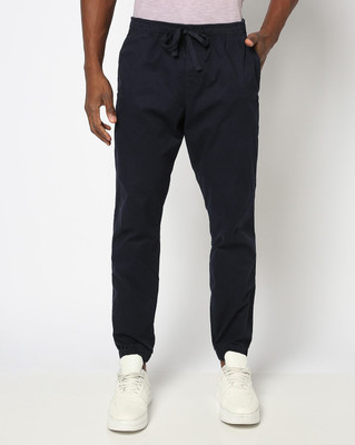 GAP Solid Men Blue Track Pants