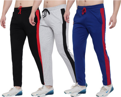 MYOO Solid Men Multicolor Track Pants