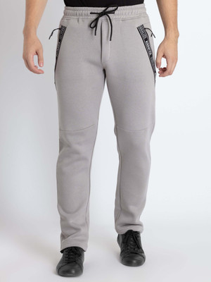 Status Quo Printed Men Grey Track Pants
