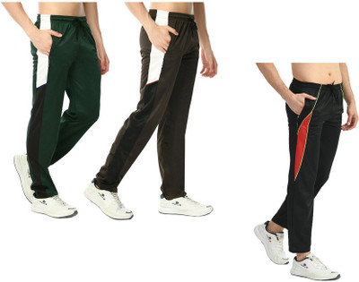 KAVYA Solid Men Multicolor Track Pants
