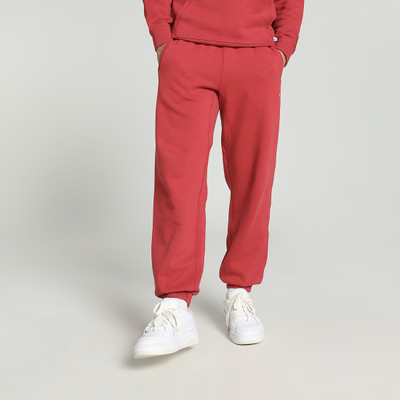 PUMA Solid Men Red Track Pants
