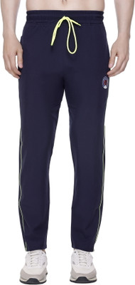 Leebonee Solid Men Dark Blue Track Pants