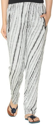 SHAUN Printed Women Grey Track Pants