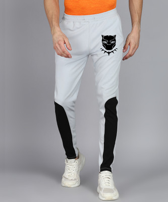 mfb Printed Men Grey Track Pants