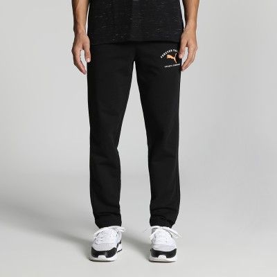 PUMA Printed Men Black Track Pants