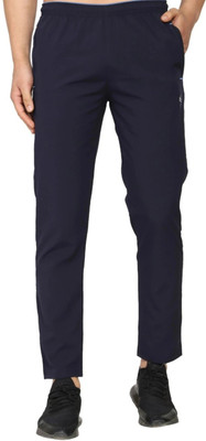 stormshape Solid Men Blue Track Pants