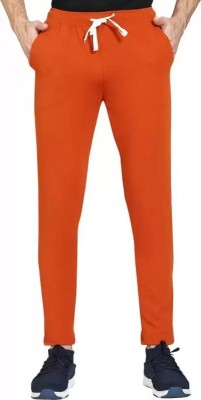 MGFASHIONPOINT Solid Men Orange Track Pants