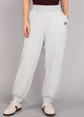 GAP Graphic Print Women Grey Track Pants