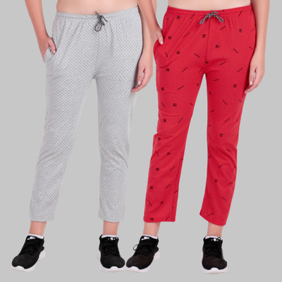 DSKIP COLLECTION Printed Women Multicolor Track Pants