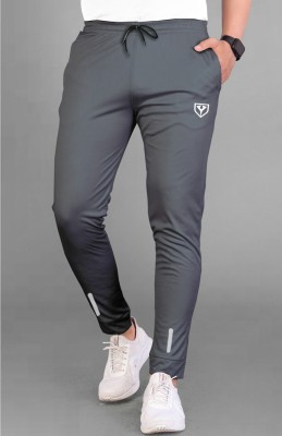 Yazole Printed Men Grey Track Pants