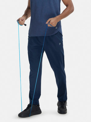 JOCKEY MV25 Solid Men Blue Track Pants