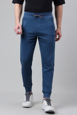 VAN HEUSEN Solid Men Blue Track Pants