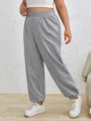 Daphne Maurier Loose Fit Women Grey Trousers
