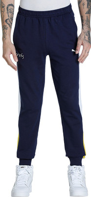 PUMA xONE8 Color Block Pants Colorblock Men Blue Track Pants