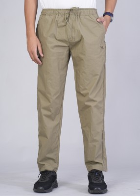 Cargo Sports Solid Men Light Green Track Pants