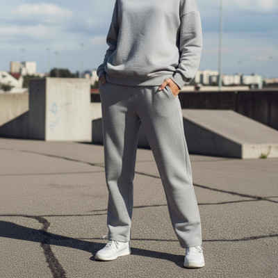 MACK JONNEY Solid Women Grey Track Pants